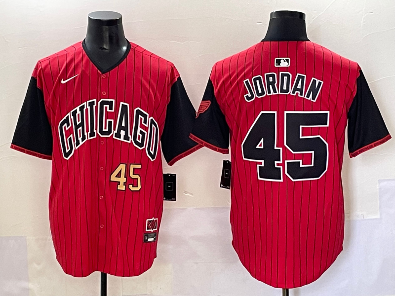 Men Chicago White Sox #45 Jordan red Nike MLB 2026 jersey 0654008
